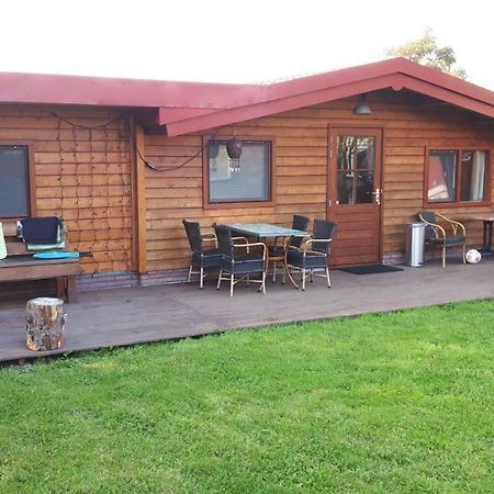 Vrijstaande Blokhut Villa Egmond-Binnen Luaran gambar